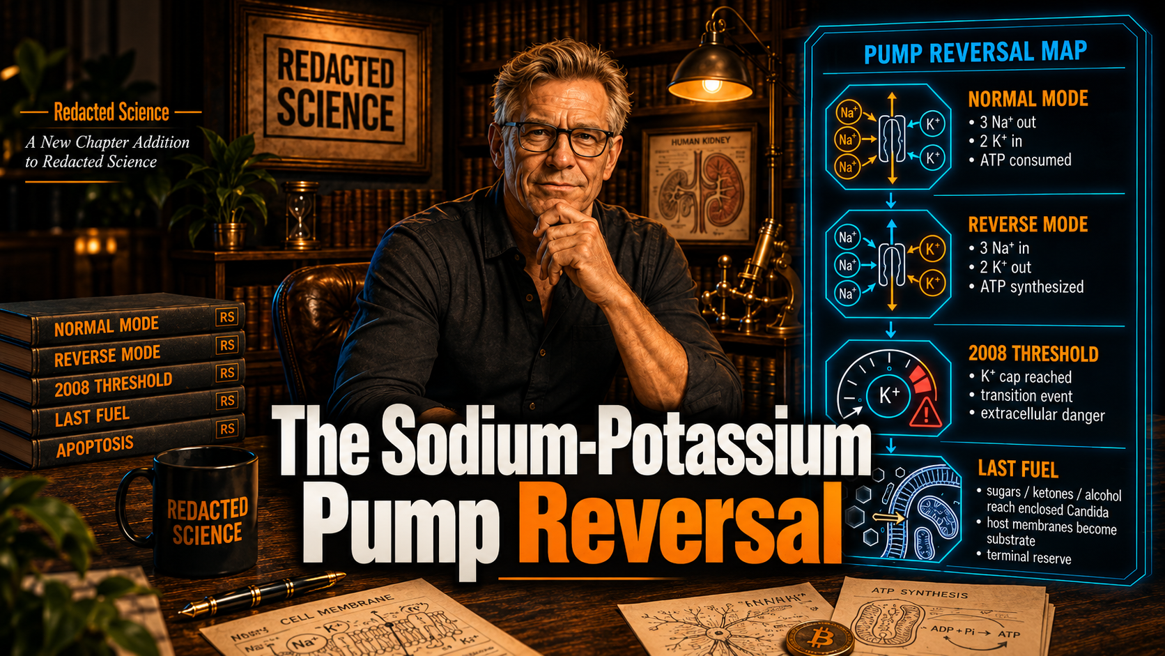 The Sodium-Potassium Pump: Running the Engine Backwards